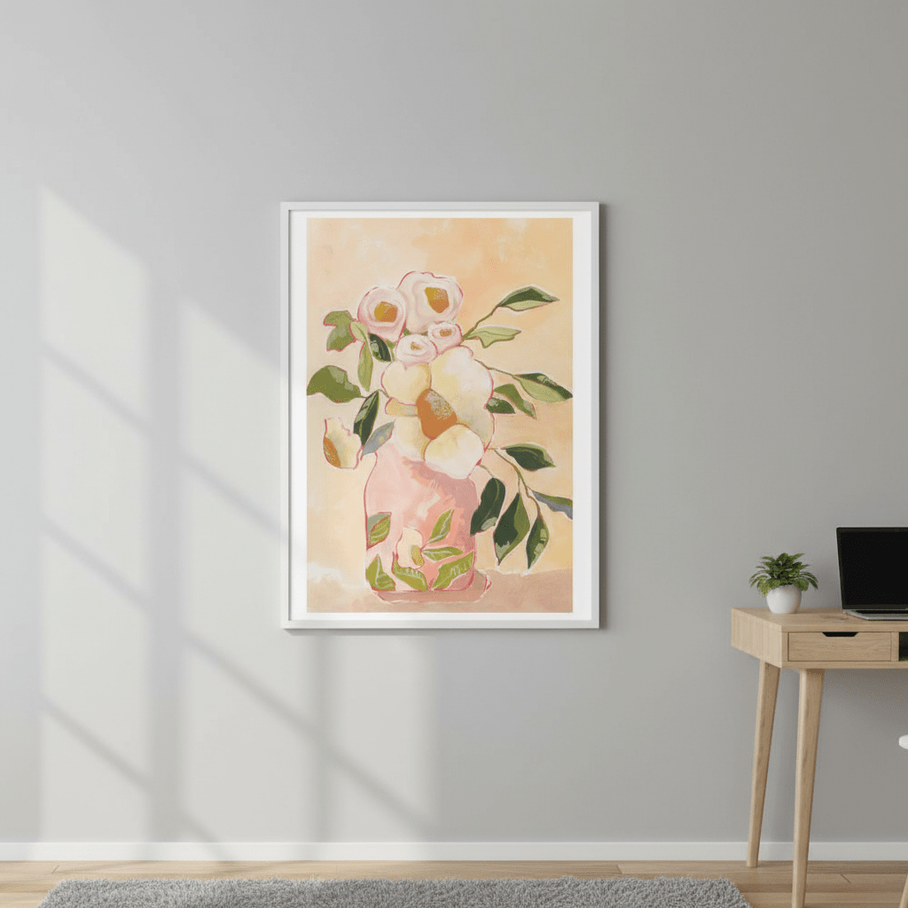 Flourish Vase by Lucrecia Caporale wall - art - picture - poster