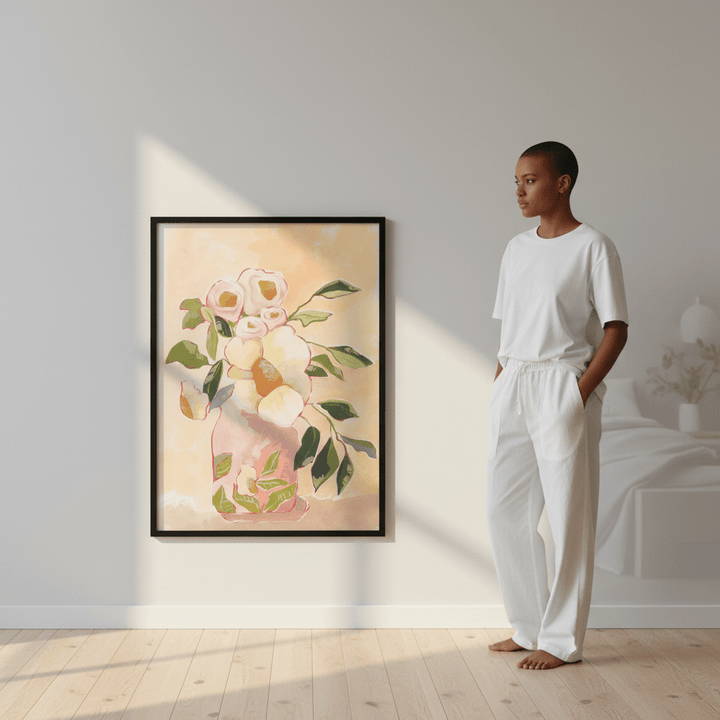 Flourish Vase by Lucrecia Caporale wall - art - picture - poster