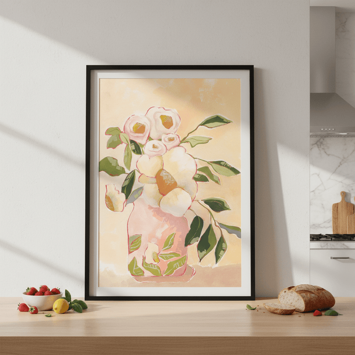 Flourish Vase by Lucrecia Caporale wall - art - picture - poster