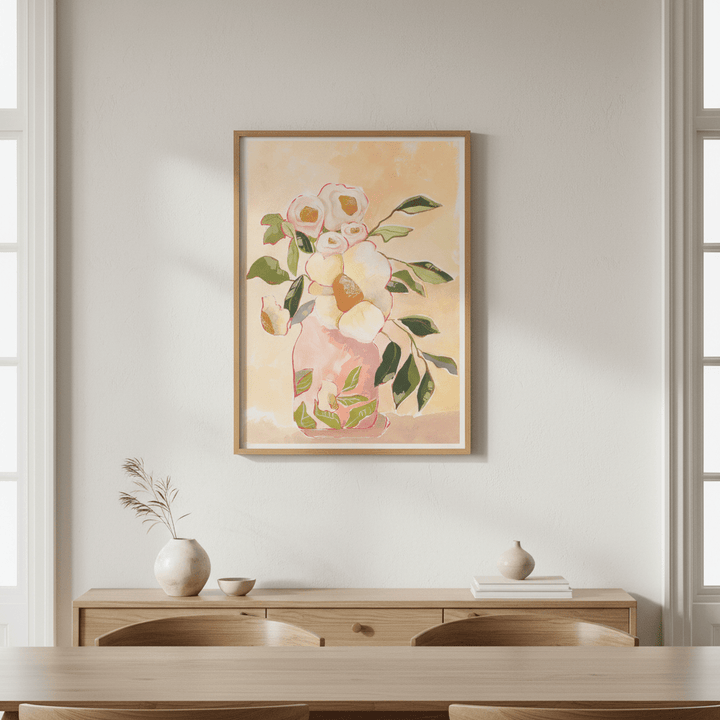 Flourish Vase by Lucrecia Caporale wall - art - picture - poster