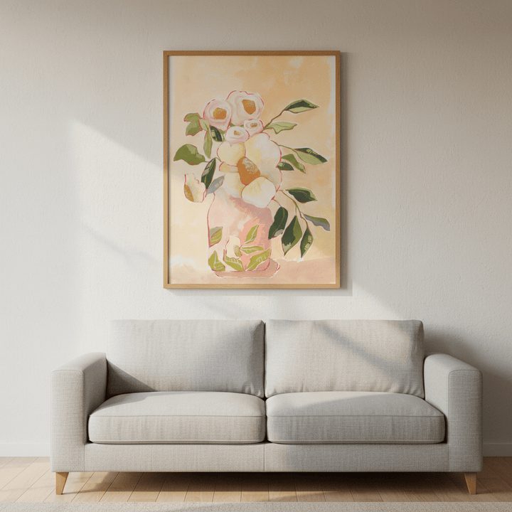 Flourish Vase by Lucrecia Caporale wall - art - picture - poster