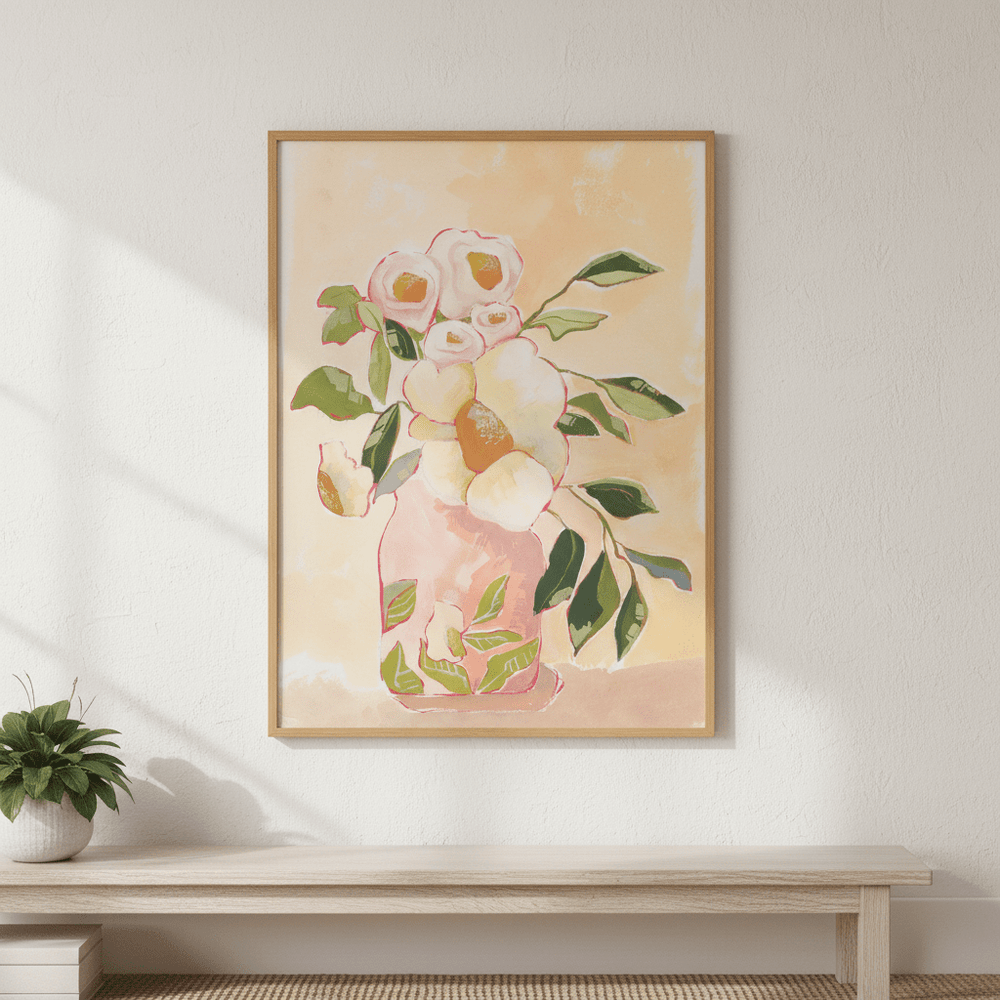 Flourish Vase by Lucrecia Caporale wall - art - picture - poster