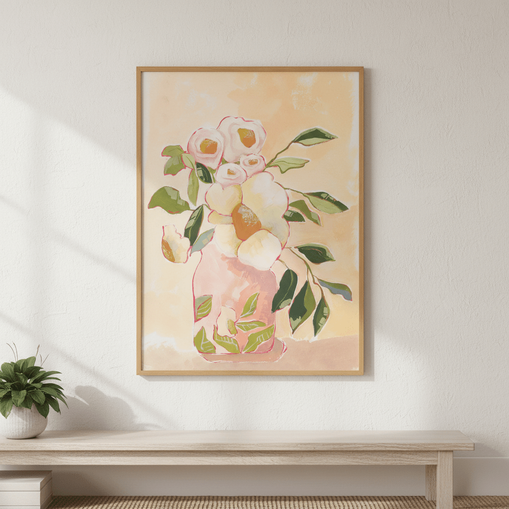 Flourish Vase by Lucrecia Caporale wall - art - picture - poster