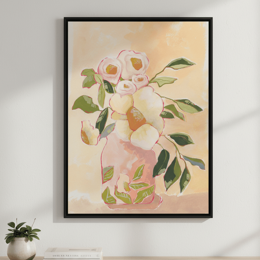 Flourish Vase by Lucrecia Caporale wall - art - picture - poster