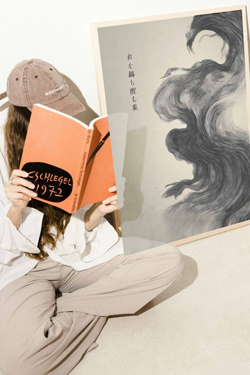Flow of Ink Japanese Print wall - art - picture - poster