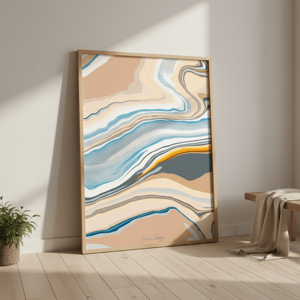 Flow State by Julia Cheney wall - art - picture - poster