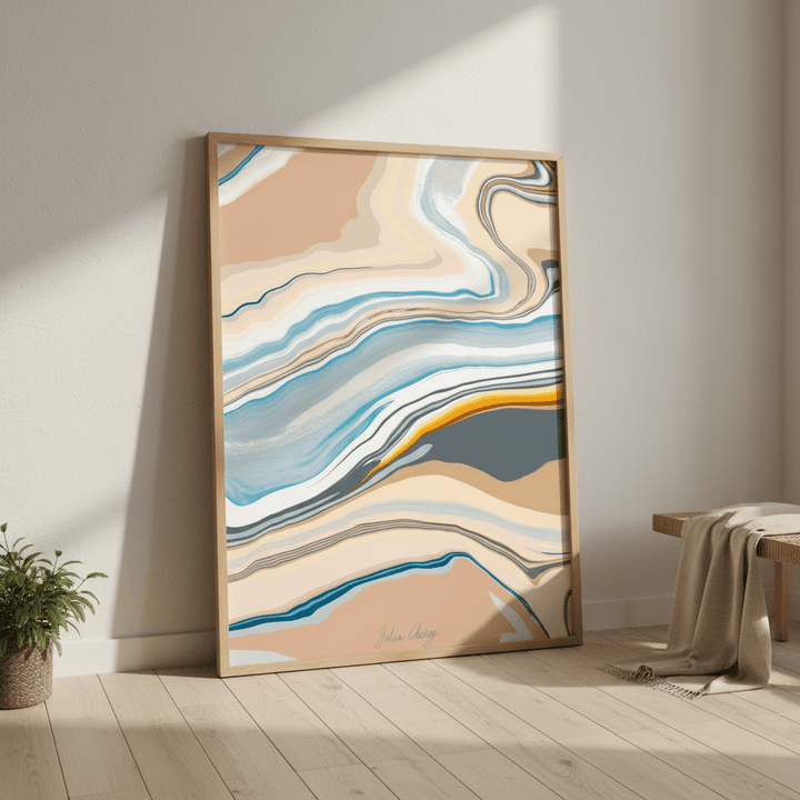Flow State by Julia Cheney wall - art - picture - poster