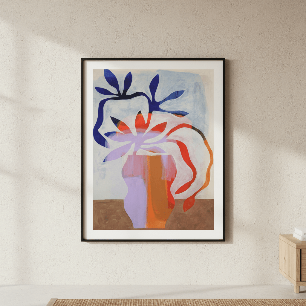 Flower by Berit Mongensen Lopez wall - art - picture - poster