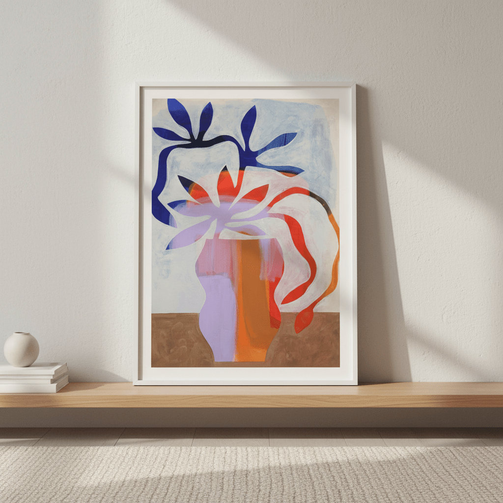 Flower by Berit Mongensen Lopez wall - art - picture - poster