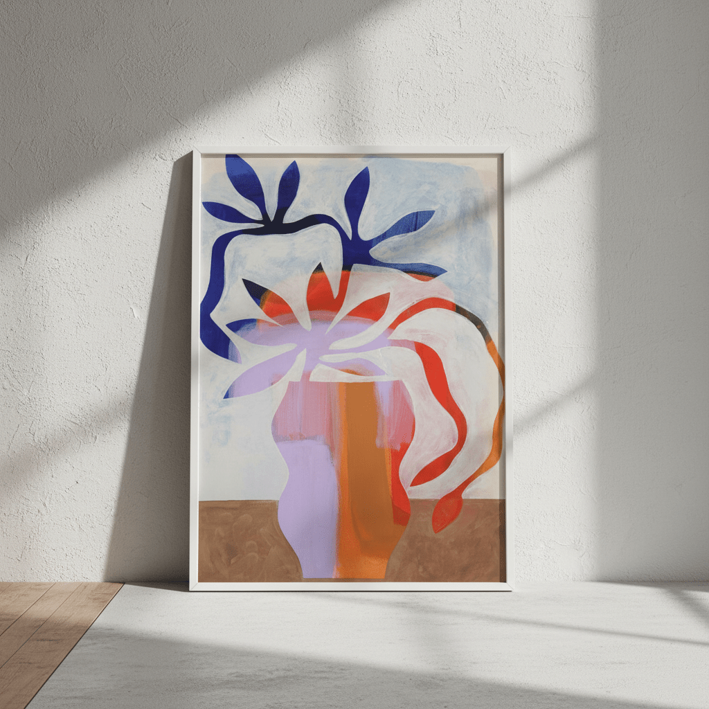 Flower by Berit Mongensen Lopez wall - art - picture - poster