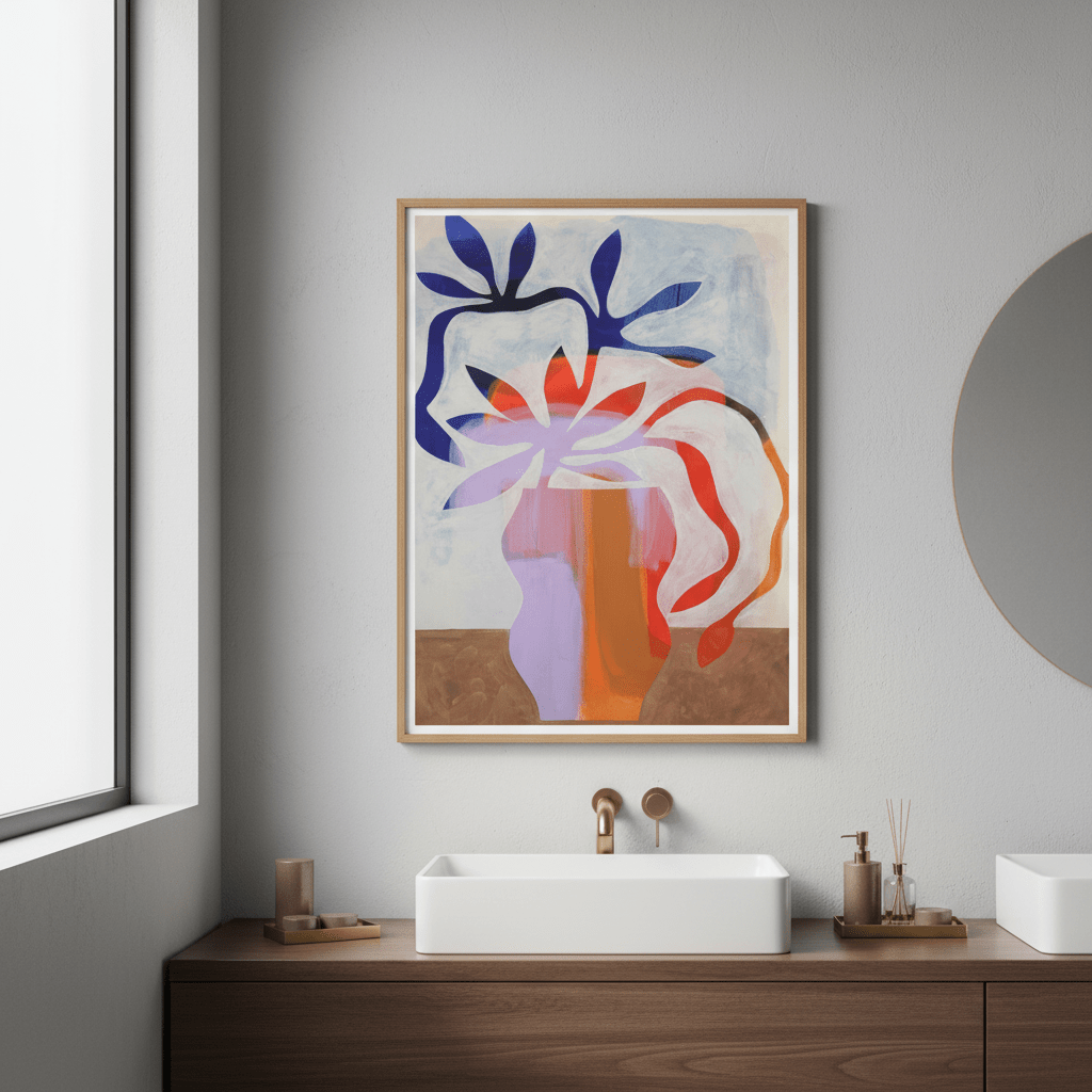 Flower by Berit Mongensen Lopez wall - art - picture - poster