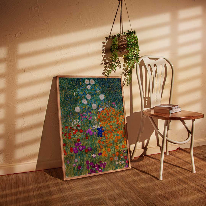 Flower Garden Wall Art by Gustav Klimt - Style My Wall