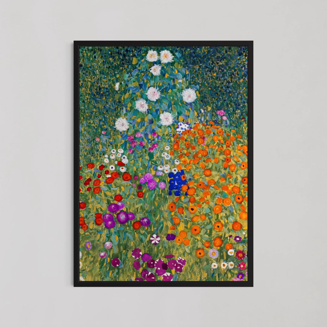 Flower Garden Wall Art by Gustav Klimt - Style My Wall