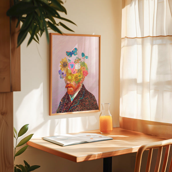 Flower Head by Van Gogh Wall Art