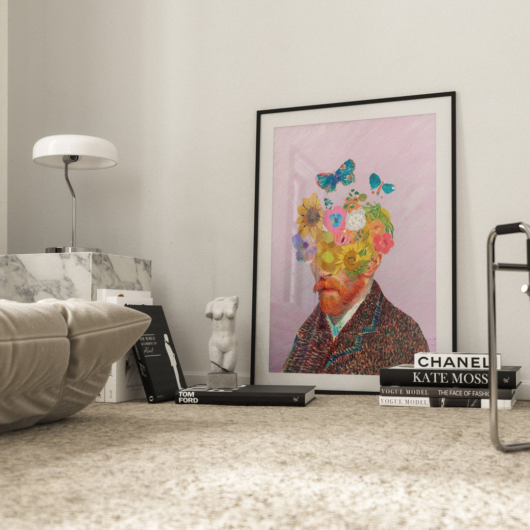 Flower Head by Van Gogh Wall Art - Style My Wall
