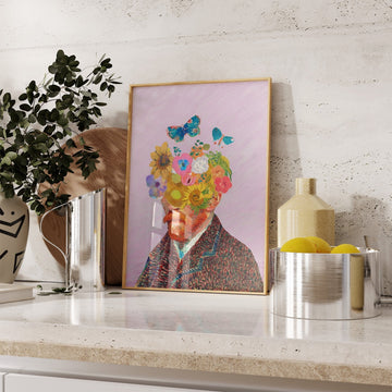 Flower Head by Van Gogh Wall Art - Style My Wall