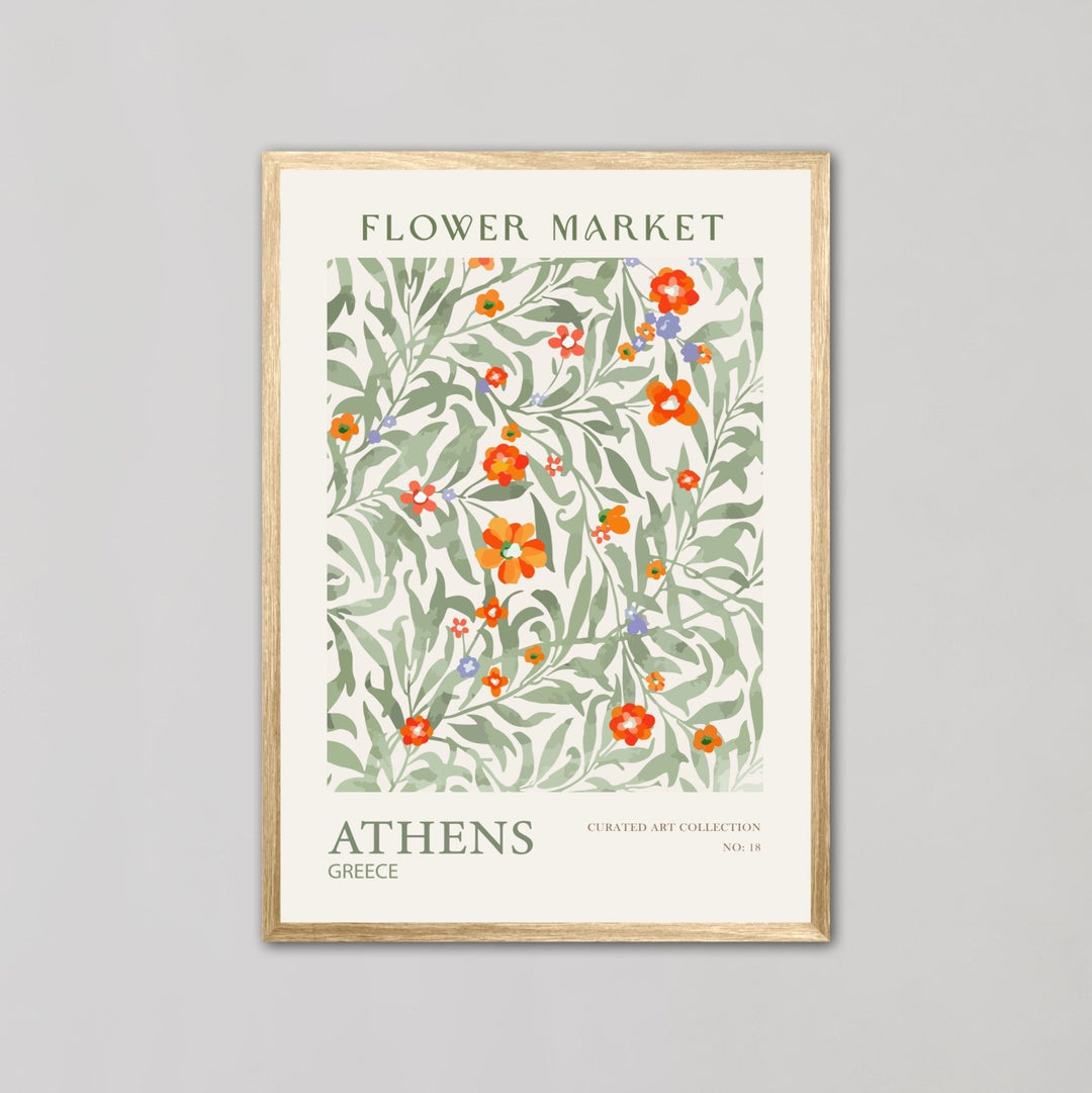 Flower Market - Athens Wall Art Prints - Style My Wall