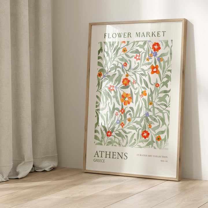 Flower Market - Athens Wall Art Prints - Style My Wall