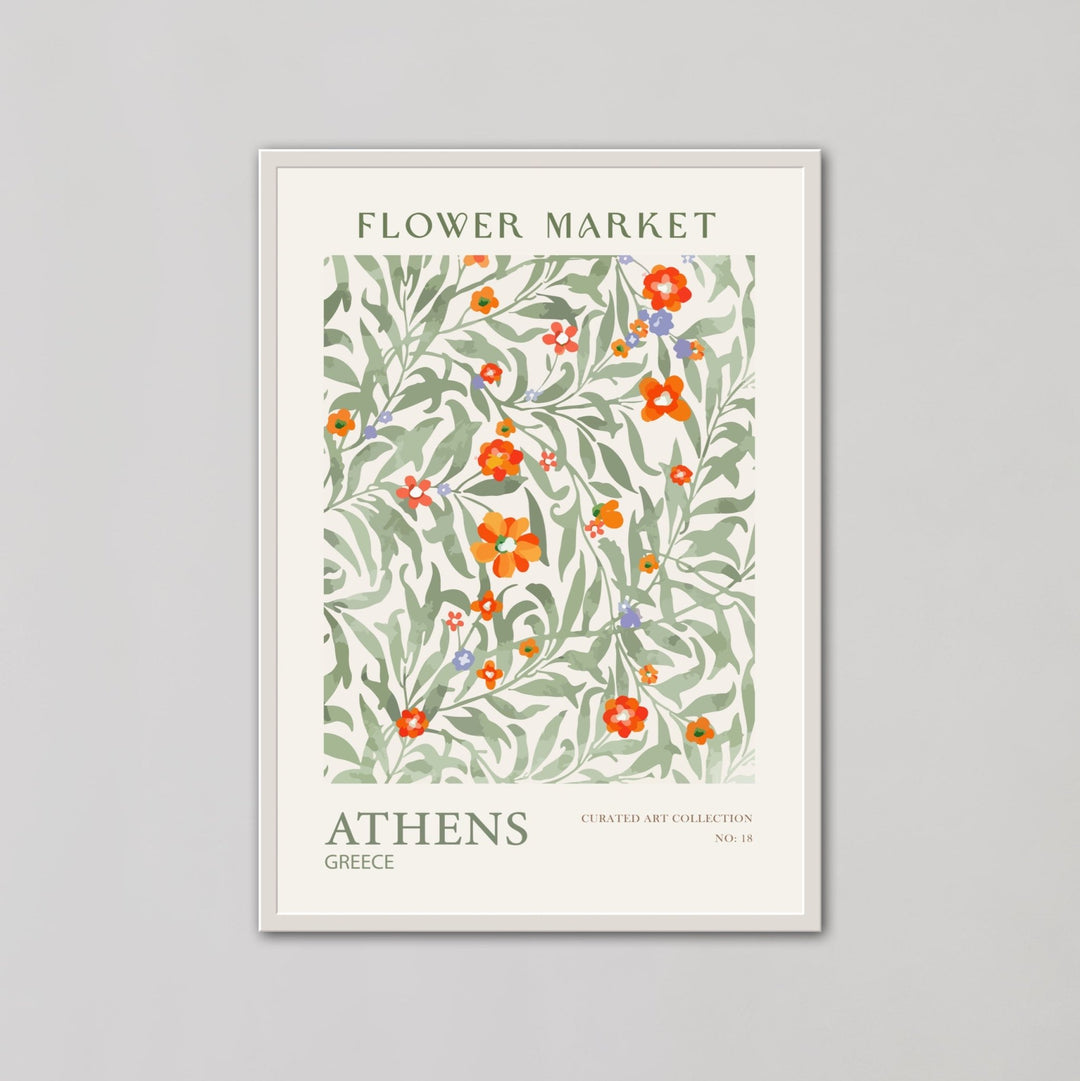 Flower Market - Athens Wall Art Prints - Style My Wall