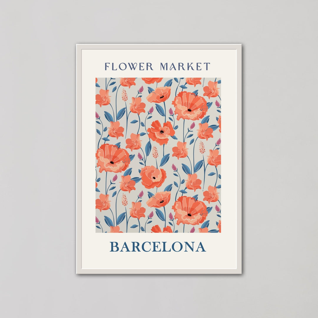 Flower Market - Barcelona Wall Art Prints - Style My Wall