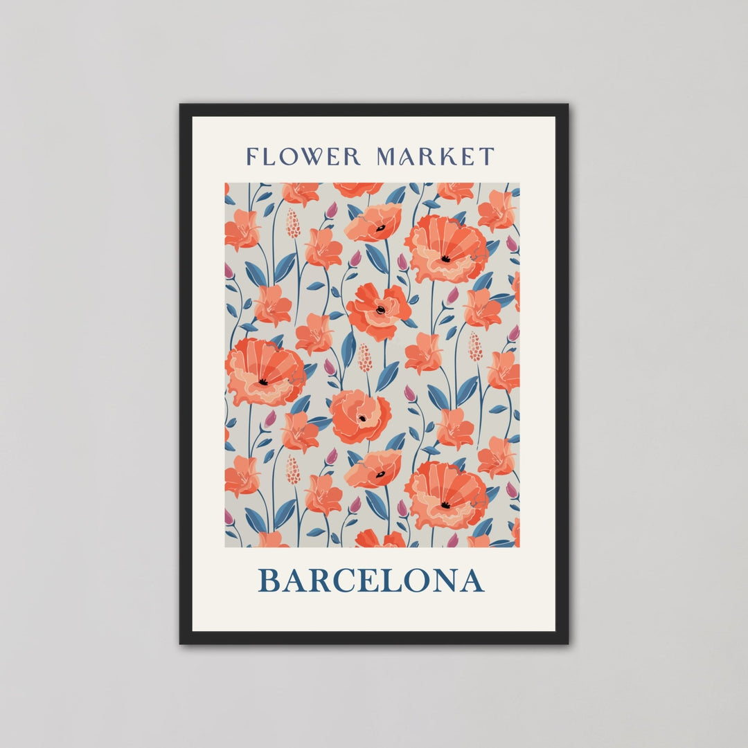 Flower Market - Barcelona Wall Art Prints - Style My Wall