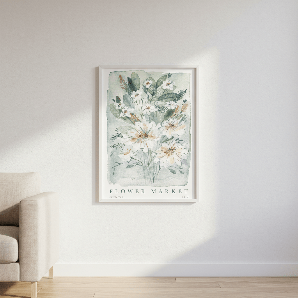 Flower Market Collection II by Lucrecia Caporale wall - art - picture - poster