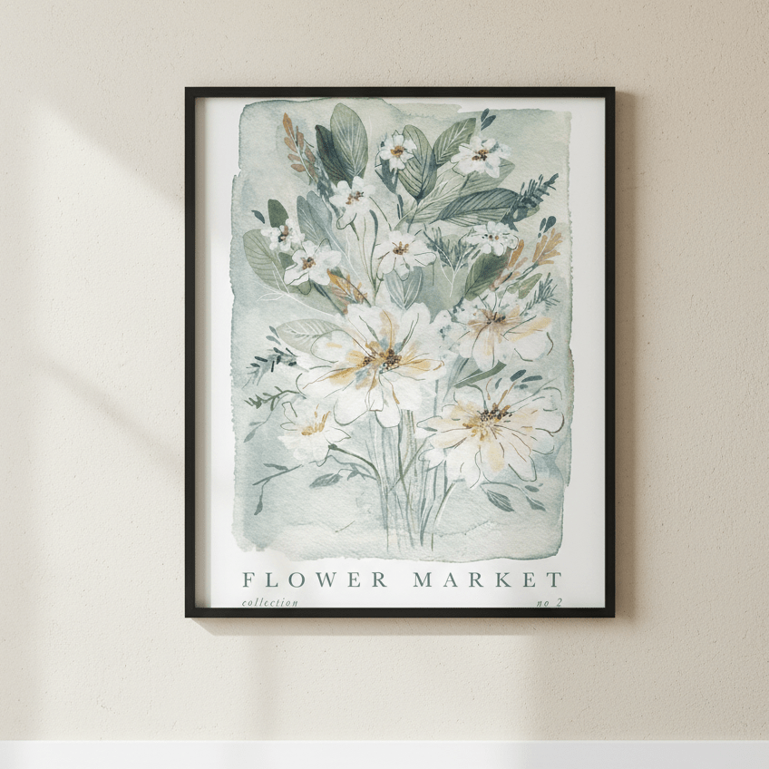Flower Market Collection II by Lucrecia Caporale wall - art - picture - poster