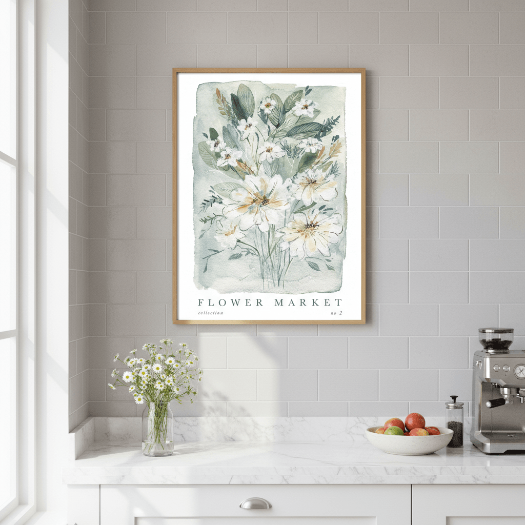 Flower Market Collection II by Lucrecia Caporale wall - art - picture - poster