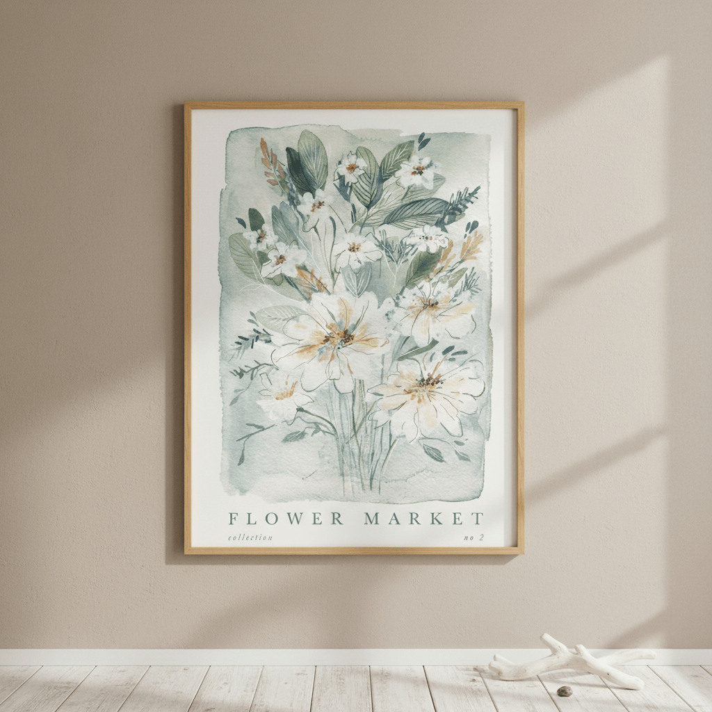 Flower Market Collection II by Lucrecia Caporale wall - art - picture - poster
