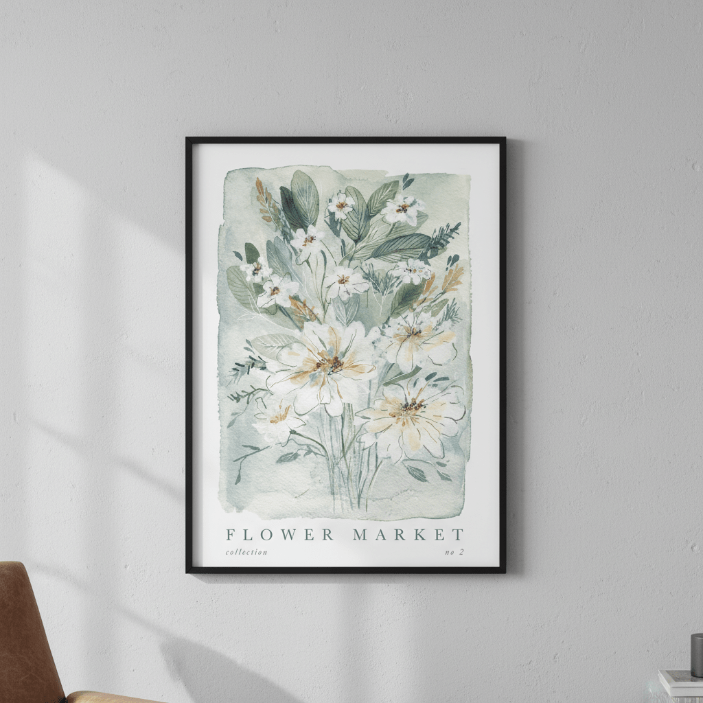 Flower Market Collection II by Lucrecia Caporale wall - art - picture - poster