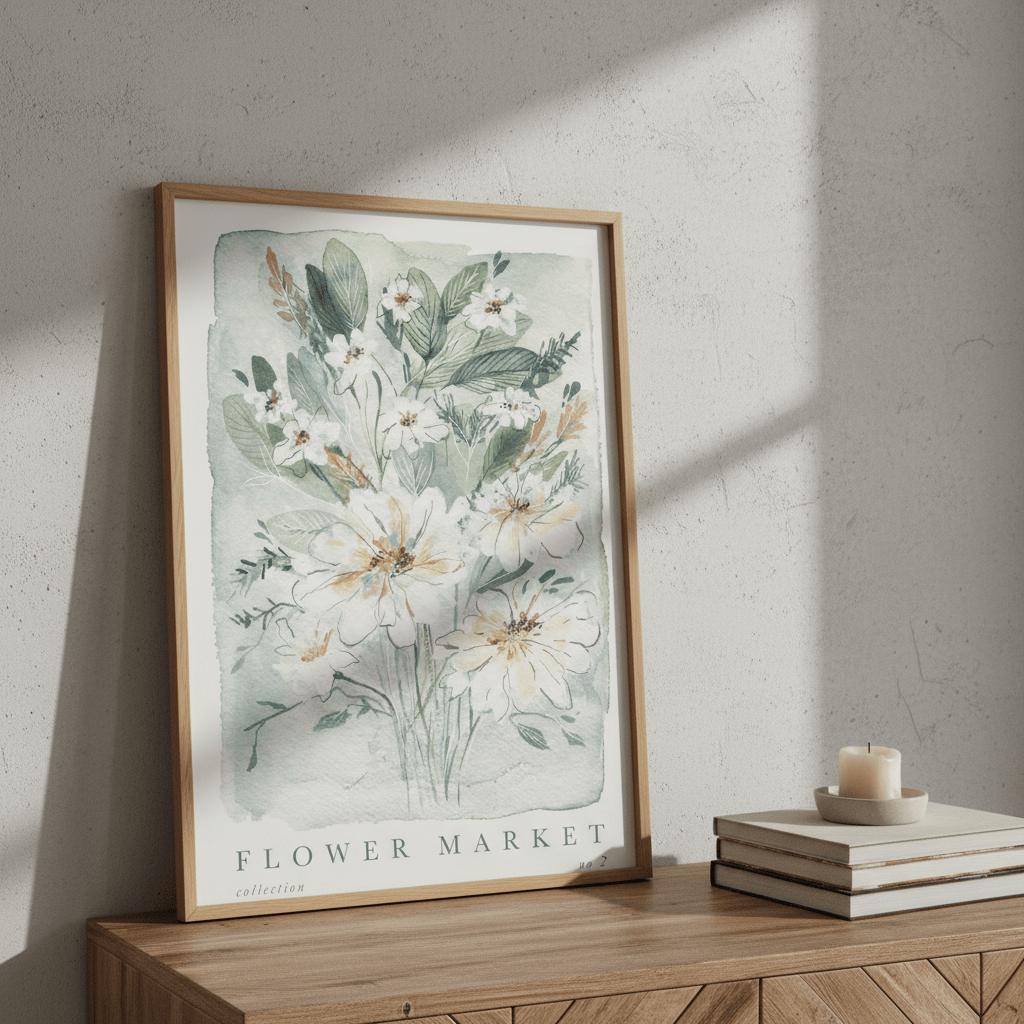 Flower Market Collection II by Lucrecia Caporale wall - art - picture - poster