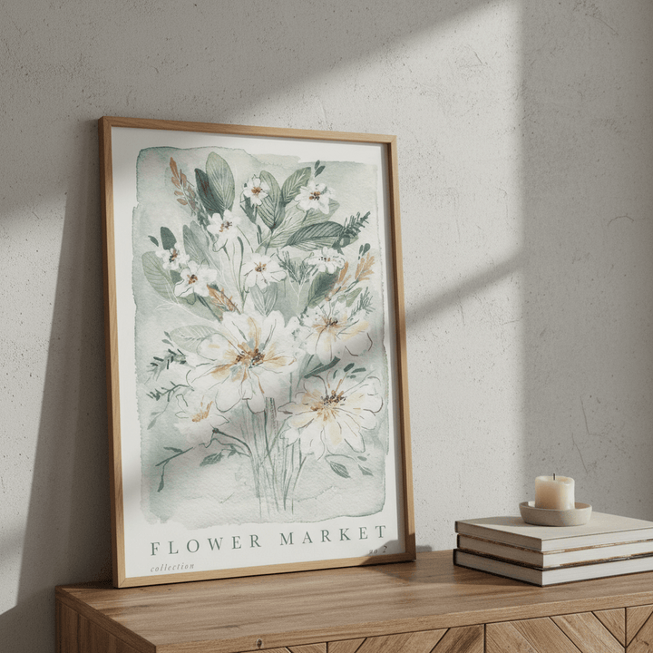 Flower Market Collection II by Lucrecia Caporale wall - art - picture - poster