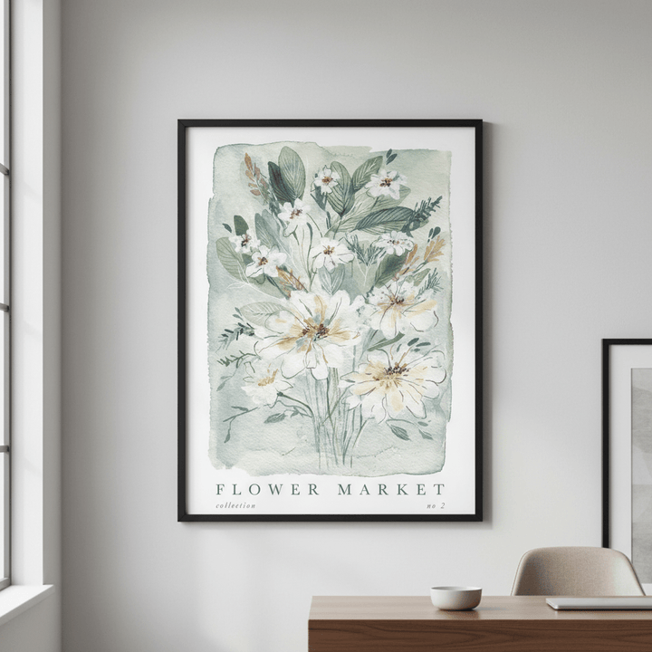 Flower Market Collection II by Lucrecia Caporale wall - art - picture - poster