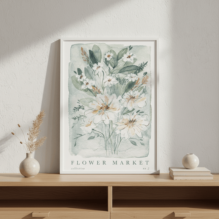 Flower Market Collection II by Lucrecia Caporale wall - art - picture - poster