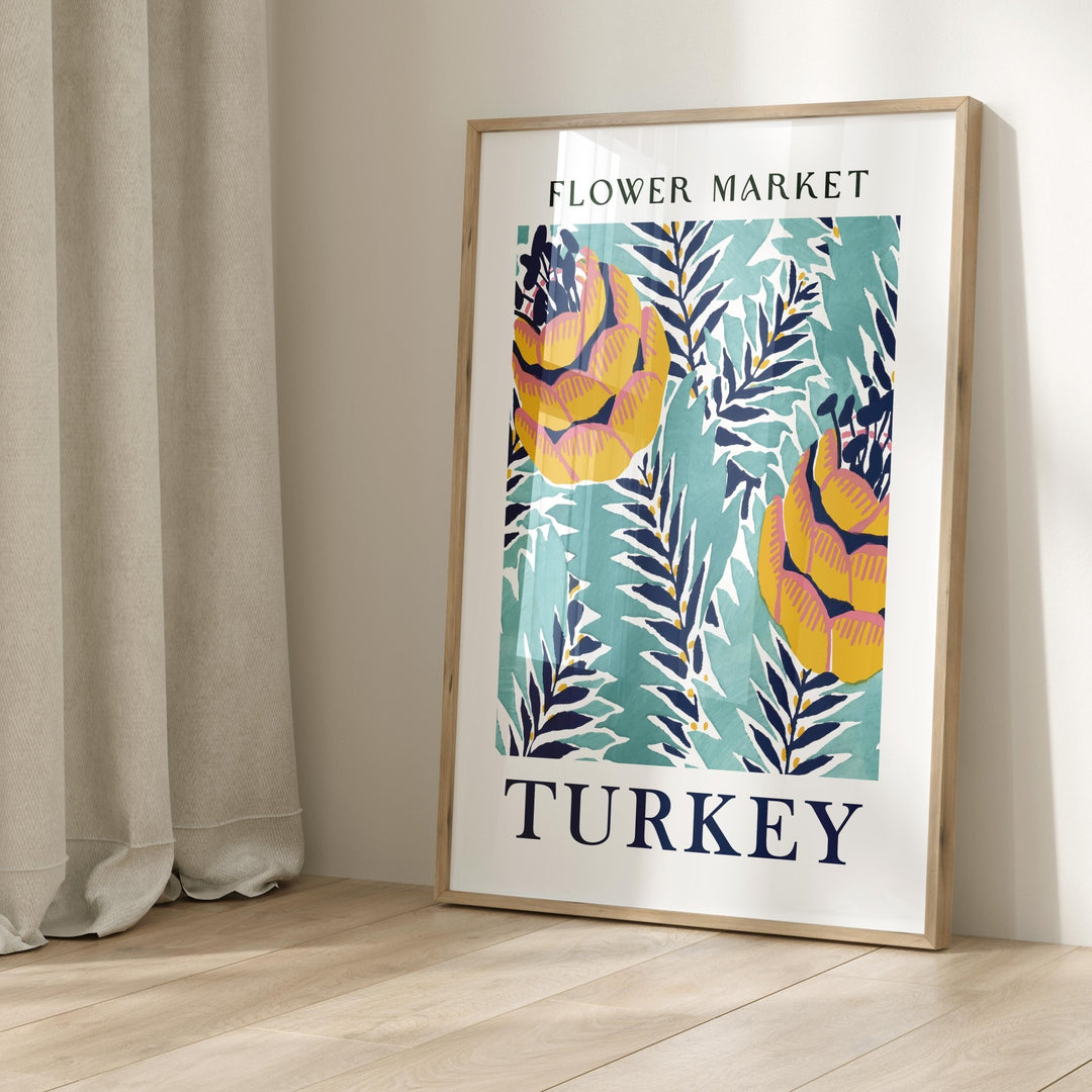 Flower Market - Turkey Wall Prints - Style My Wall