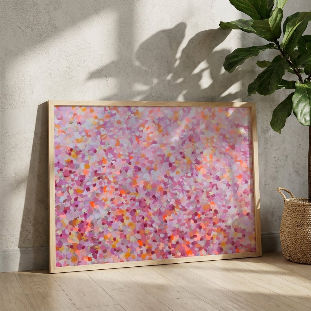 Flower Rush Landscape by Katherine Spiller wall - art - picture - poster