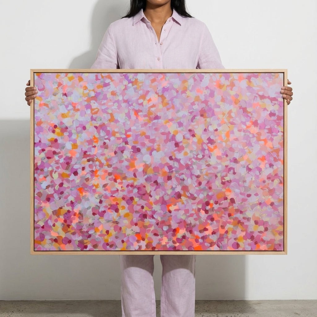 Flower Rush Landscape by Katherine Spiller wall - art - picture - poster