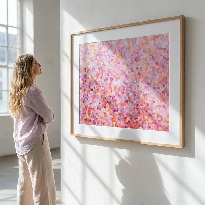 Flower Rush Landscape by Katherine Spiller wall - art - picture - poster