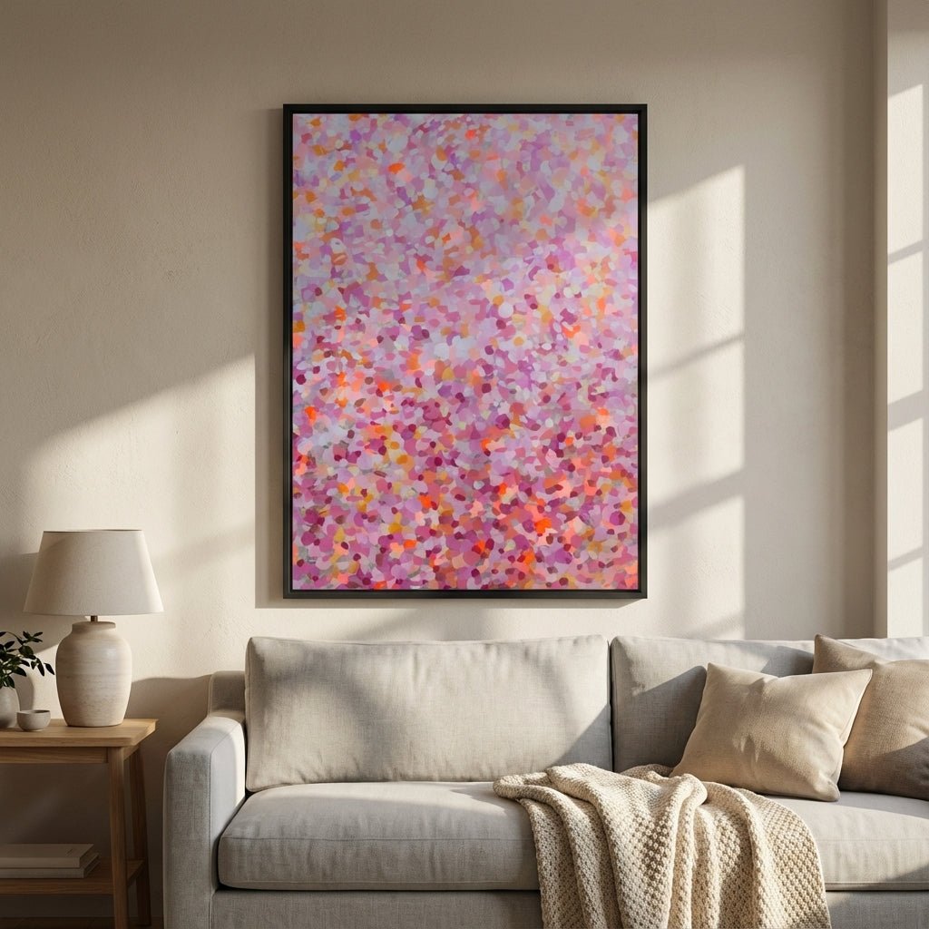 Flower Rush Portrait by Katherine Spiller wall - art - picture - poster