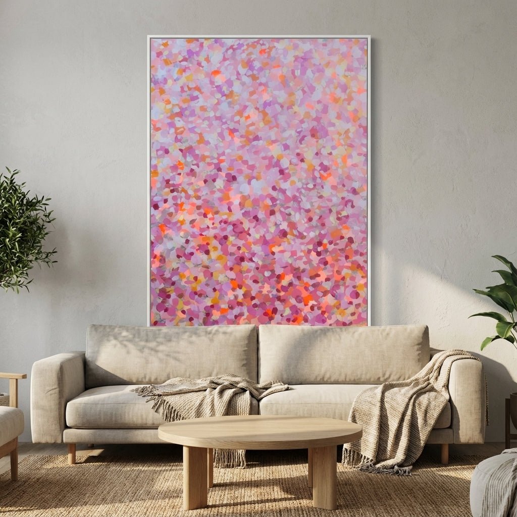 Flower Rush Portrait by Katherine Spiller wall - art - picture - poster