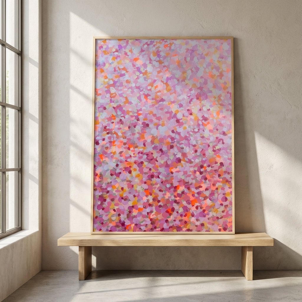 Flower Rush Portrait by Katherine Spiller wall - art - picture - poster