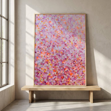 Flower Rush Portrait by Katherine Spiller wall - art - picture - poster