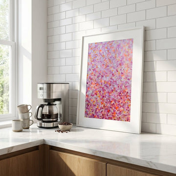Flower Rush Portrait by Katherine Spiller wall - art - picture - poster