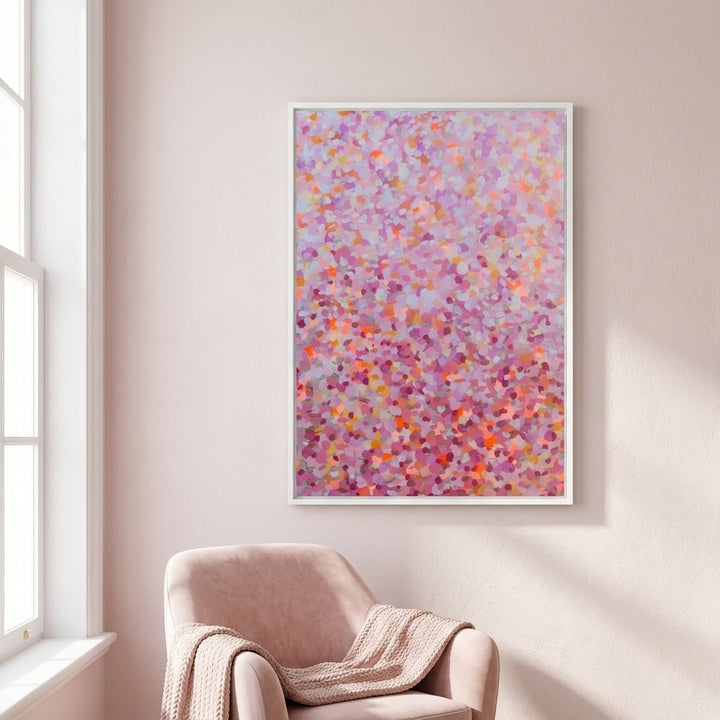 Flower Rush Portrait by Katherine Spiller wall - art - picture - poster