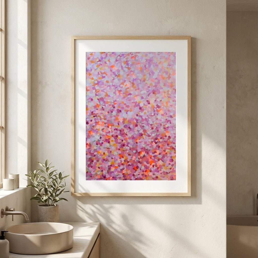 Flower Rush Portrait by Katherine Spiller wall - art - picture - poster