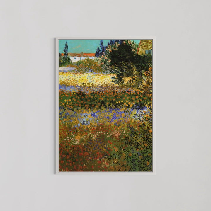 Flowering Garden Wall Art By Vincent van Gogh - Style My Wall