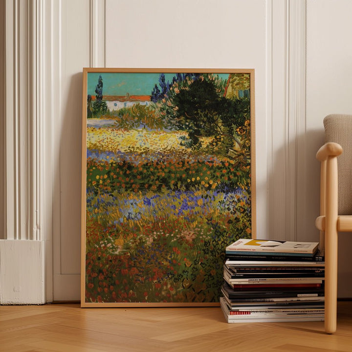 Flowering Garden Wall Art By Vincent van Gogh - Style My Wall