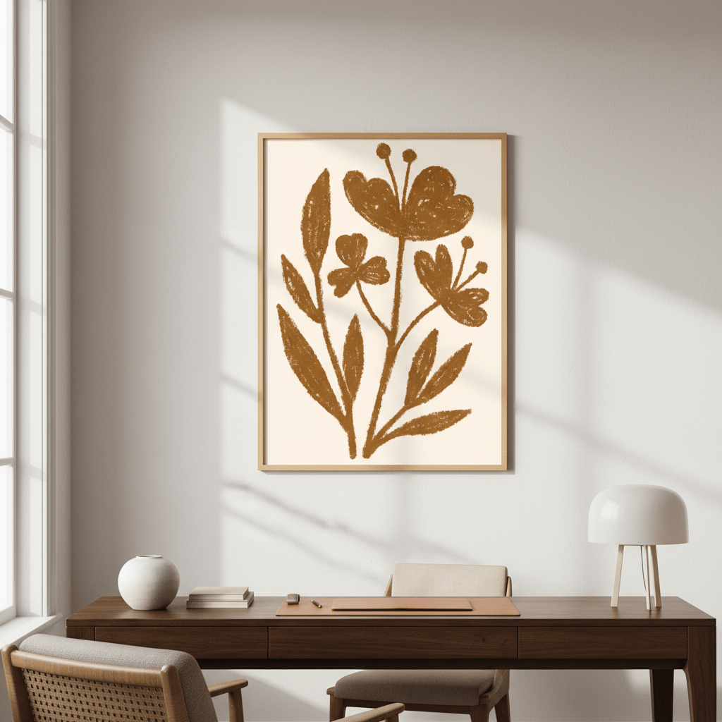 Flowers by Silvia Visscher wall - art - picture - poster