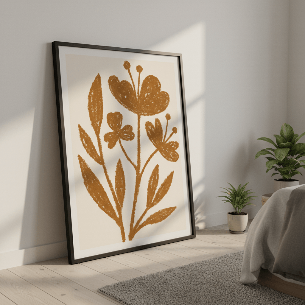 Flowers by Silvia Visscher wall - art - picture - poster