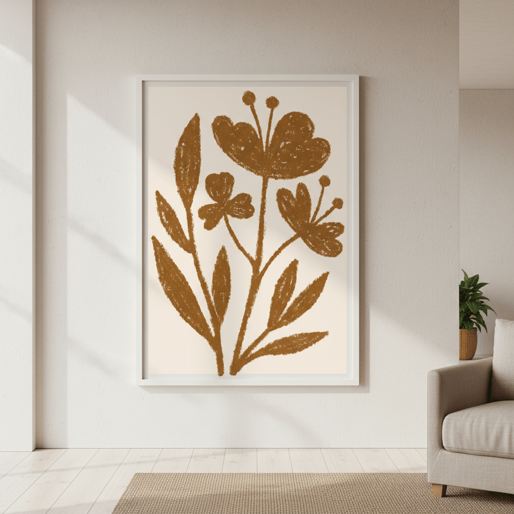 Flowers by Silvia Visscher wall - art - picture - poster